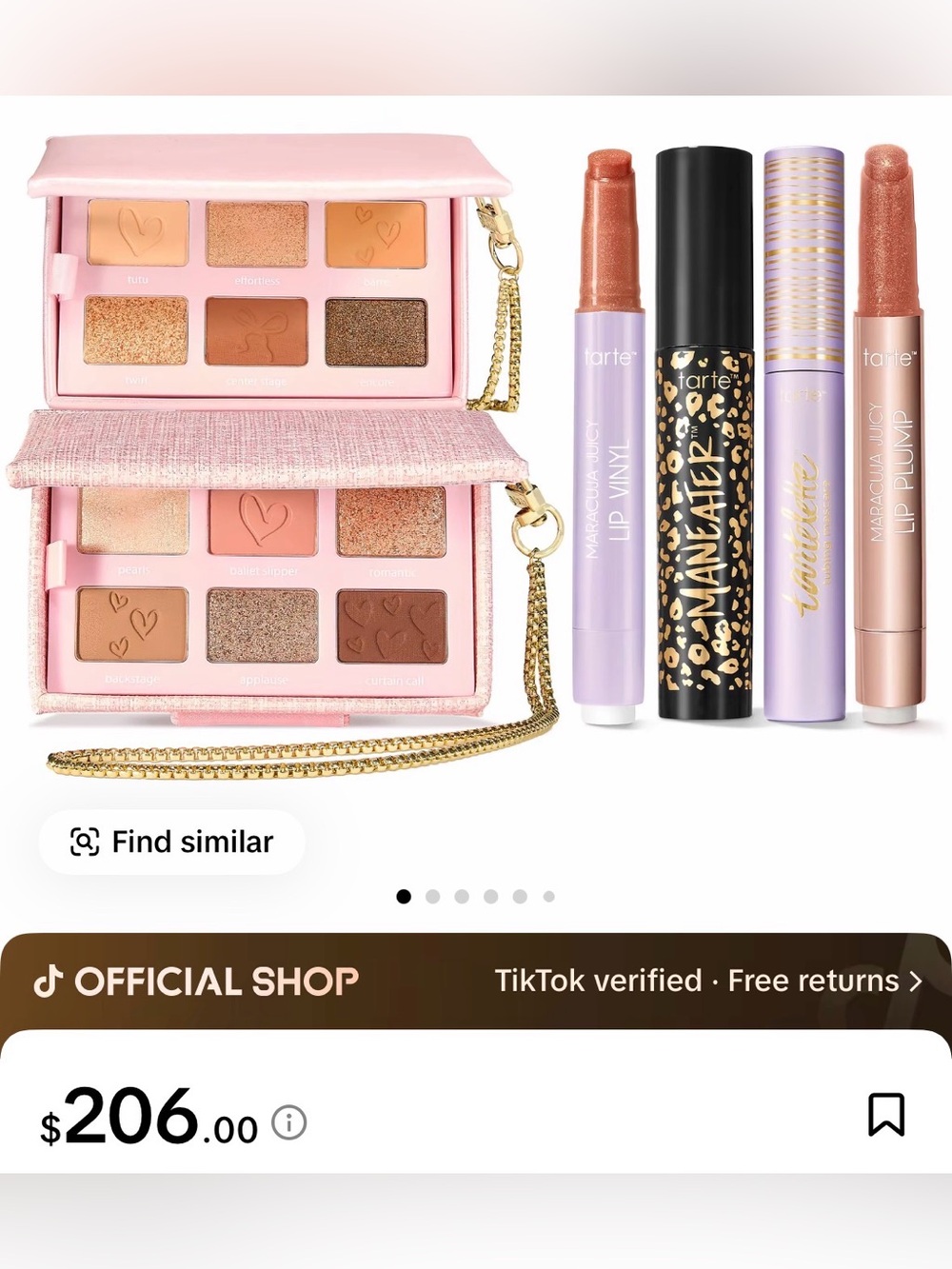 Tarte collector set - holiday bundle